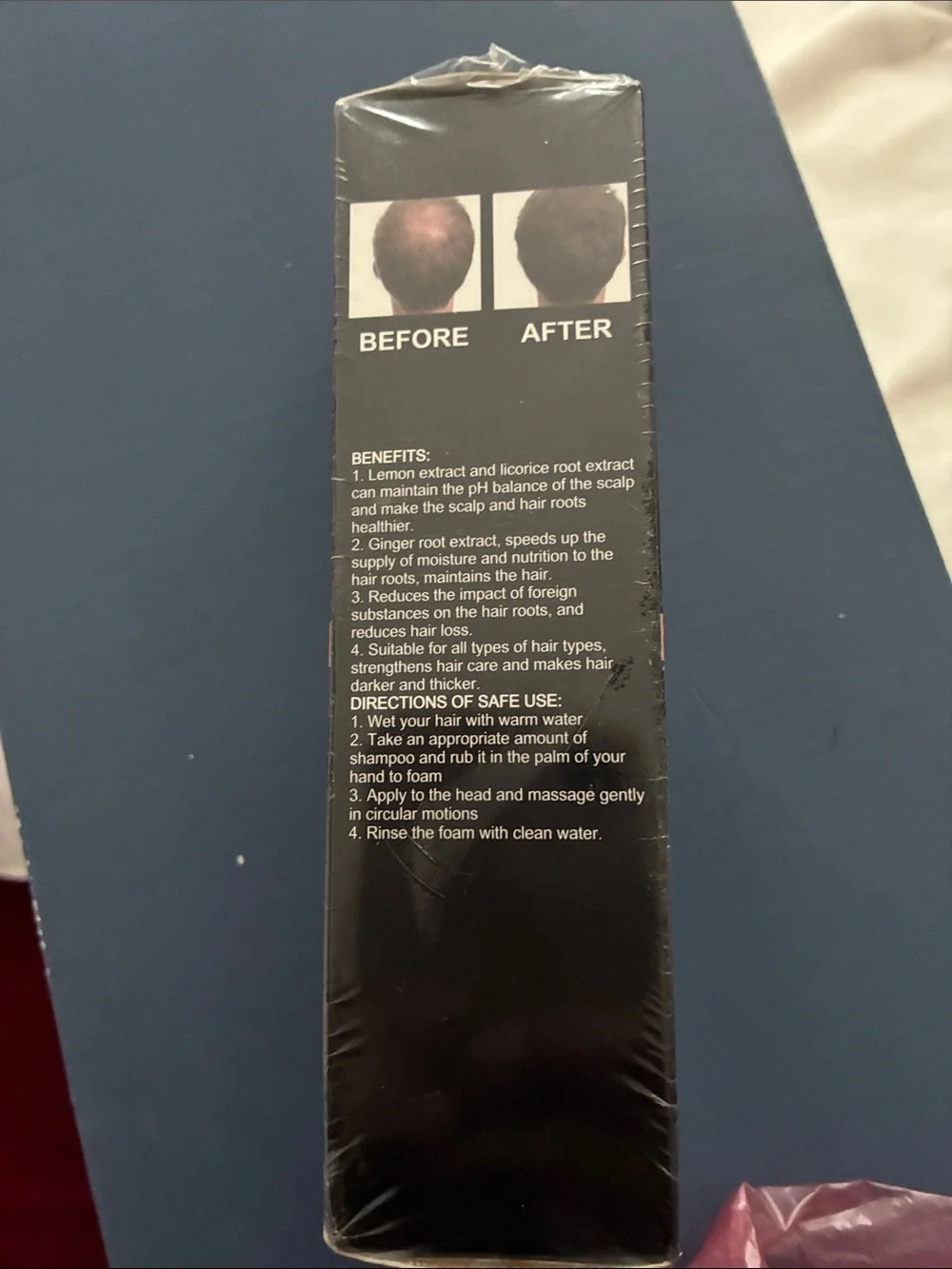 Root Activating Shampoo - Strengthen Hair Root (Black)